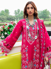 New Embroidered Shocking Pink Pakistani Salwar Kameez Dupatta Salwar Suit