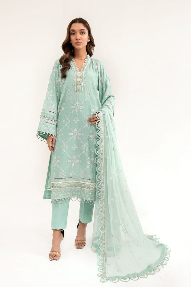 New Ferozi Embroidered Pakistani Salwar Kameez with Dupatta Salwar Suit