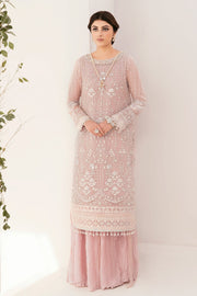 New Heavily Embellished Baby Pink Pakistani Kameez Salwar Suit Dupatta