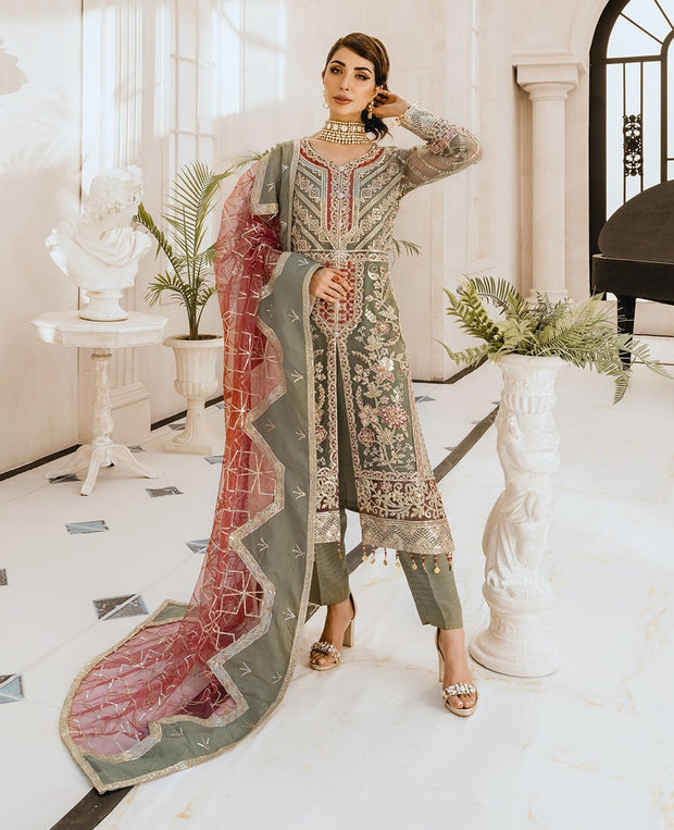New Heavily Embellished Pakistani Salwar Kameez Premium Wedding Dress