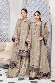 New Heavily Embellished Skin Pakistani Kameez Sharara Wedding Dress