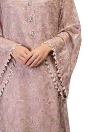 New Lilac Heavily Embroidered Pakistani Salwar Kameez Dupatta Salwar Suit