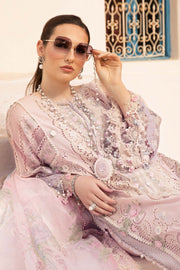 New Luxury Beige Maria B Unstitch Lawn Pakistani Salwar Kameez