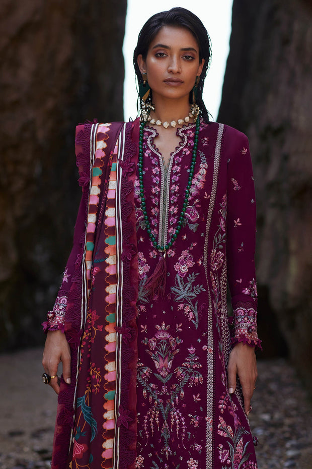New Luxury Shocking Pink Embroidered Pakistani Salwar Dupatta Salwar Suit 2023