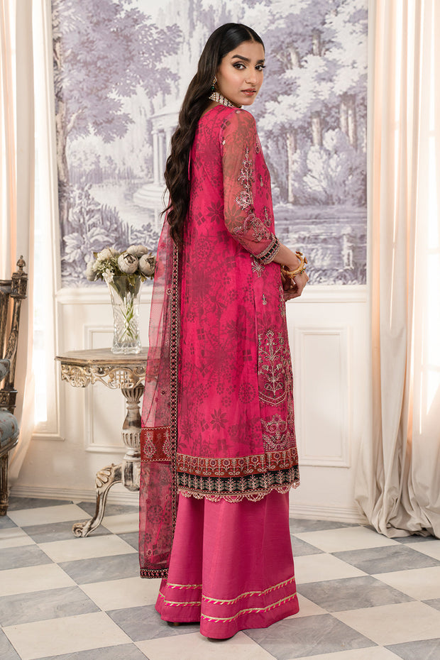 Luxury Shocking Pink Pakistani Salwar Kameez Dupatta – Nameera by