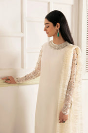 New Luxury White Embroidered Pakistani Salwar Kameez Dupatta Salwar Suit