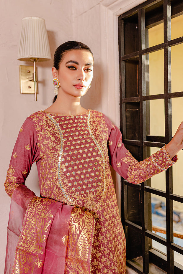 New Pakistani Salwar Kameez Pink Heavily Embellished Traditional Salwar Suit 2023