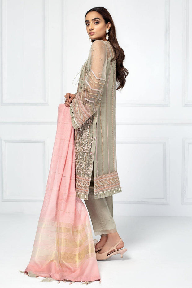 New Pearl Blush Heavily Embroidered Pakistani Salwar Kameez with Dupatta