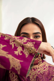 New Plum Embroidered Salwar Suit Luxury Pakistani Salwar Kameez Dupatta