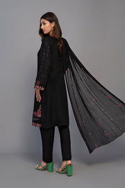 New Premium Embroidered Black Salwar Kameez with Dupatta Salwar Suit