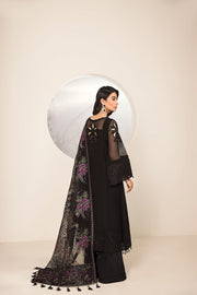 New Traditional Black Salwar Kameez with Pakistani Salwar Suit Dupatta