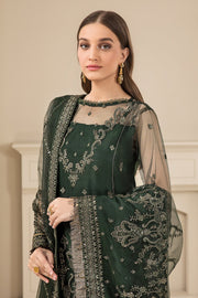 New Traditional Bottle Green Heavily Embroidered Pakistani Salwar Kameez