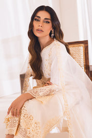 New Traditional Embellished Ivory Pakistani Salwar Kameez Dupatta Salwar Suit 2023