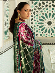 New Traditional Green Embroidered Pakistani Salwar Kameez Dupatta Salwar Suit 2023