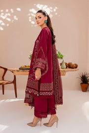 New Traditional Maroon Embroidered Salwar Kameez Dupatta Salwar Suit