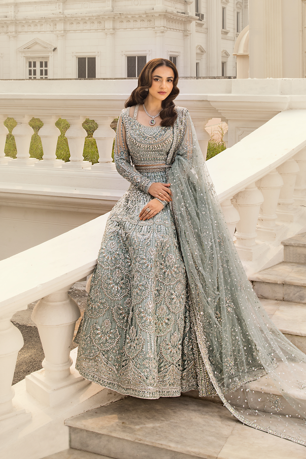 Nomi Ansari Bridal Lehenga Choli Dupatta Dress