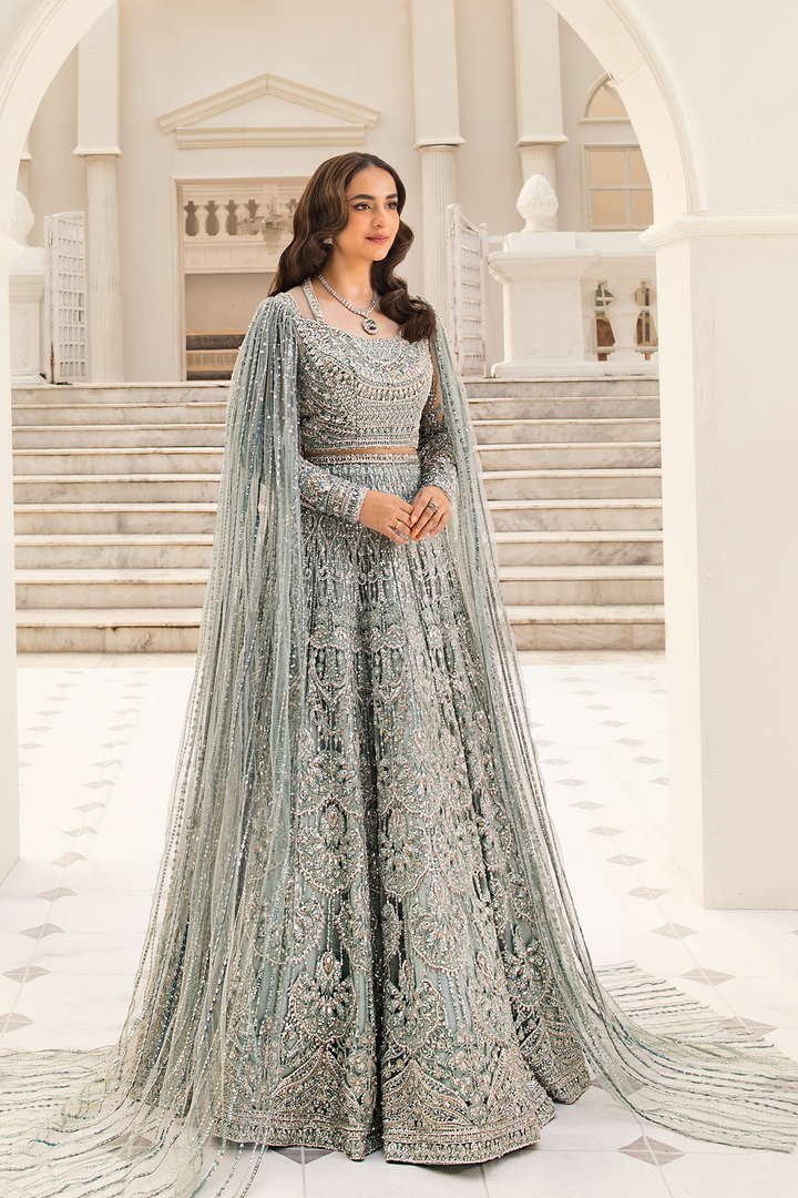 Nomi Ansari Bridal Lehenga Choli Dupatta Wedding Dress