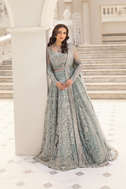 Nomi Ansari Bridal Lehenga Choli and Dupatta Wedding Dress