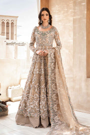 Nude Peach Lehenga Skirt Gown Pakistani Bridal Dresses
