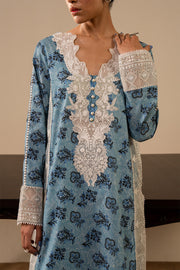 White Embroidered Lawn Pakistani Party Dress