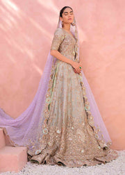 Pakistani Bridal Dress in Classic Lehenga Gown Style