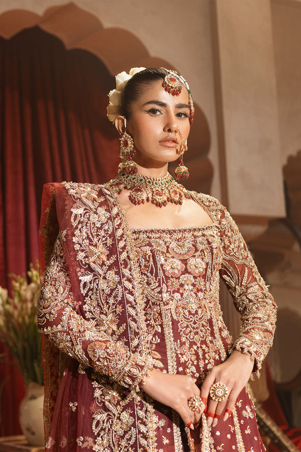 Elegant Pakistani Bridal Dresses - Kameez and Gharara Style