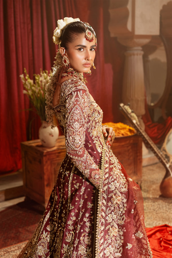 Elegant Pakistani Bridal Dresses - Kameez and Gharara Style
