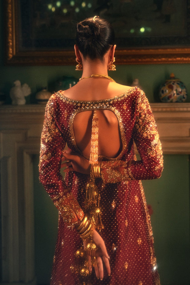 Pakistani Bridal Dress in Kameez and Sharara Style Online