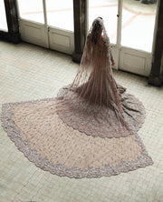 Pakistani Bridal Dress in Mermaid Lehenga and Shirt Style