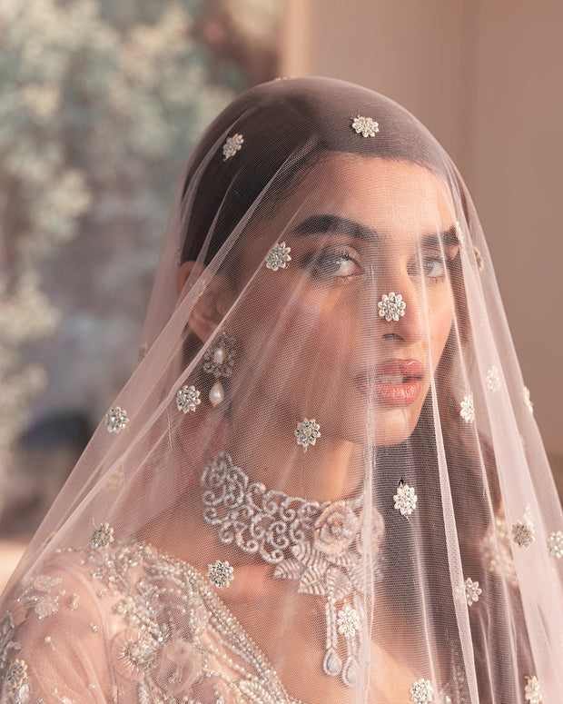 Pakistani Bridal Dress in Pink Pishwas Lehenga Style Online