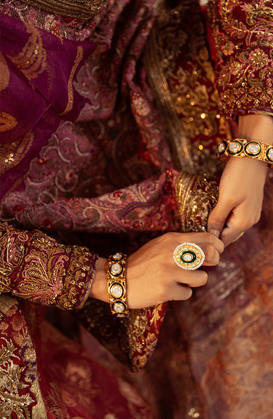 Pakistani Bridal Dress in Pishwas Frock Sharara Style Online