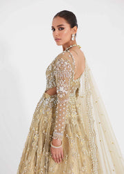 Pakistani Bridal Dress in Pishwas Frock Style