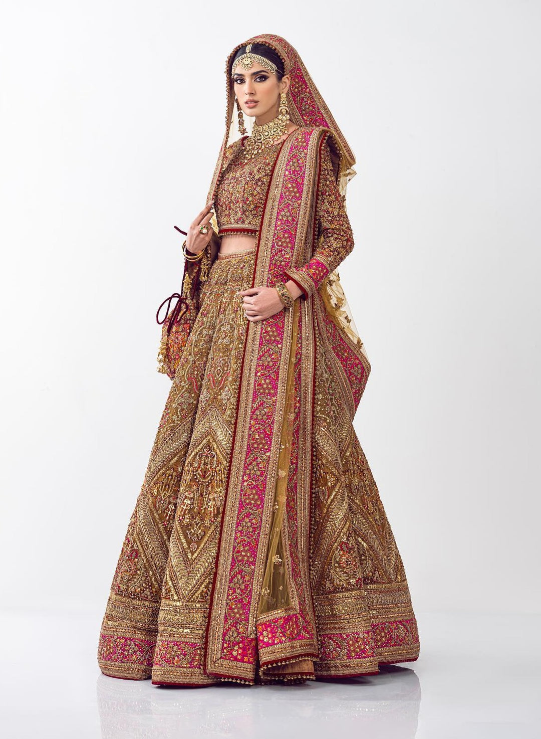Pakistani Bridal Lehenga Choli for Wedding