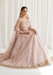 Pakistani Bridal Outfit in Pishwas Lehenga Style