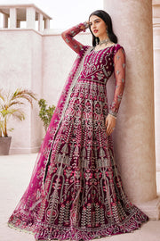 Pakistani Bridal Pishwas Frock and Dupatta