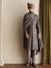 Pakistani Groom Dress in Premium Sherwani Style