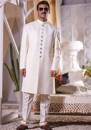 Pakistani Groom Dress in Sherwani Style for Wedding