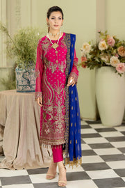 Pakistani Salwar Kameez Heavily Embroidered Shocking Pink Salwar Suit