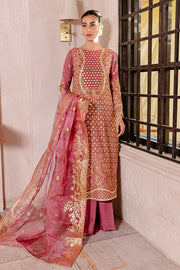 Pakistani Salwar Kameez Pink Heavily Embellished Traditional Salwar Suit