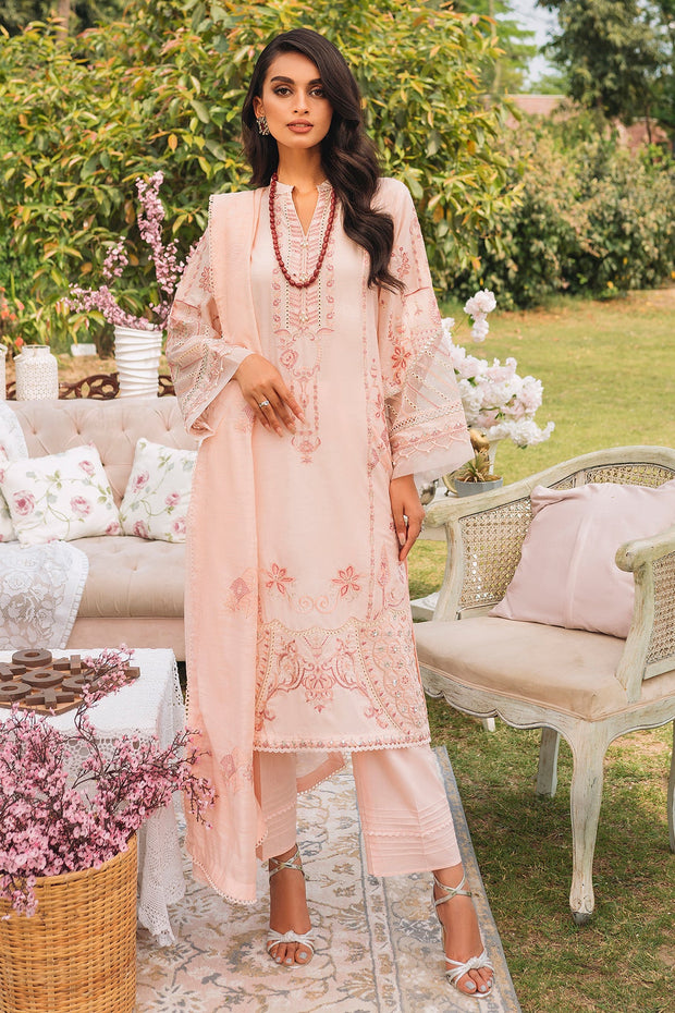 Pakistani Salwar Suit in Pastel Pink Embroidered Salwar Kameez
