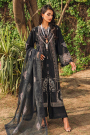 Pakistani Salwar Suit in Premium Black Embroidered Salwar Kameez