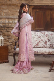 Pakistani Wedding Dress Lavender Embellished Sharara Kameez