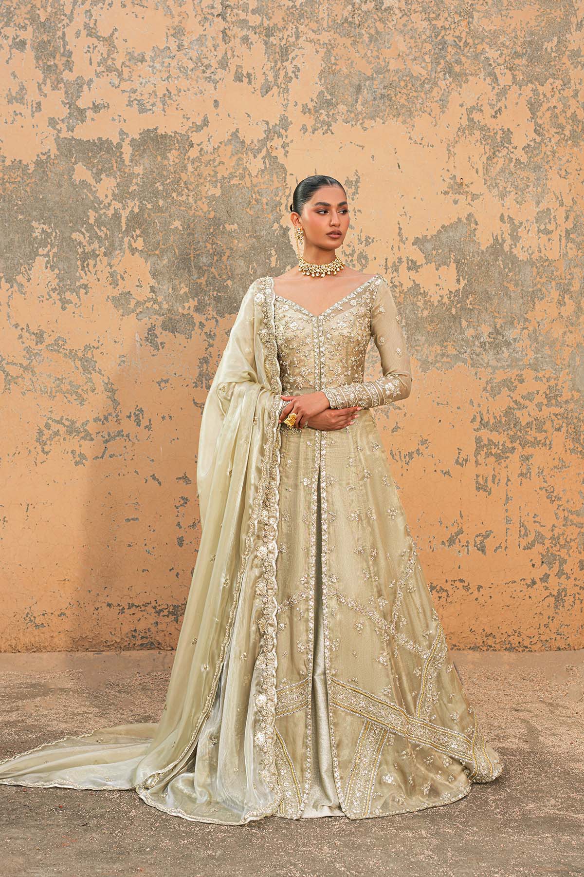 Pakistani Bridal Dresses Latest Designs Online – Nameera by Farooq