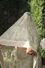 Pakistani Wedding Dress in Bridal Lehenga Choli Dupatta Style