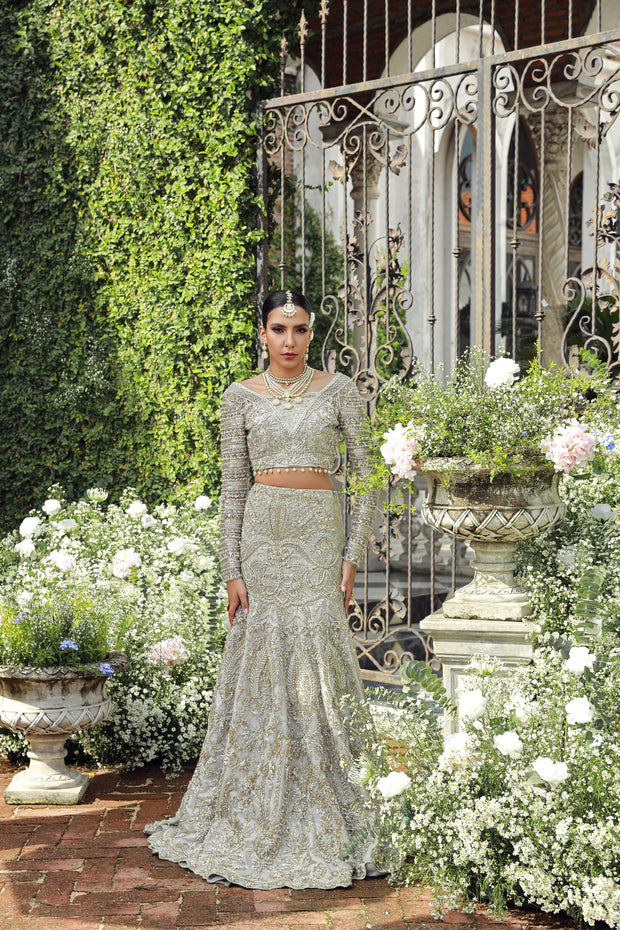 Pakistani Wedding Dress in Bridal Lehenga Choli Style