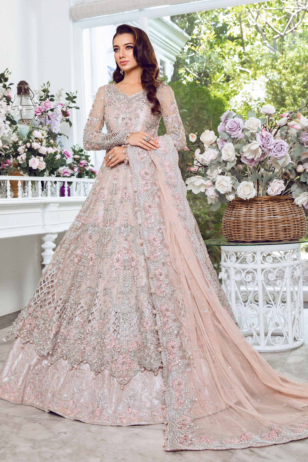 Pakistani Wedding Dress in Bridal Lehenga Gown Style – Nameera by Farooq