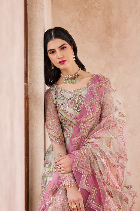 Pakistani Wedding Dress in Elegant Pishwas Frock Style Online