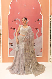 Pakistani Wedding Dress in Fish Lehenga and Choli Style Online