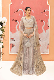 Pakistani Wedding Dress in Fish Lehenga and Choli Style