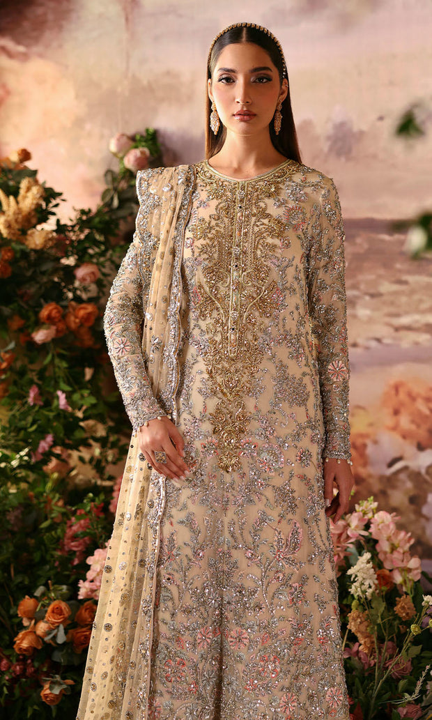 Pakistani Wedding Dress in Kameez Trouser Dupatta Style Online